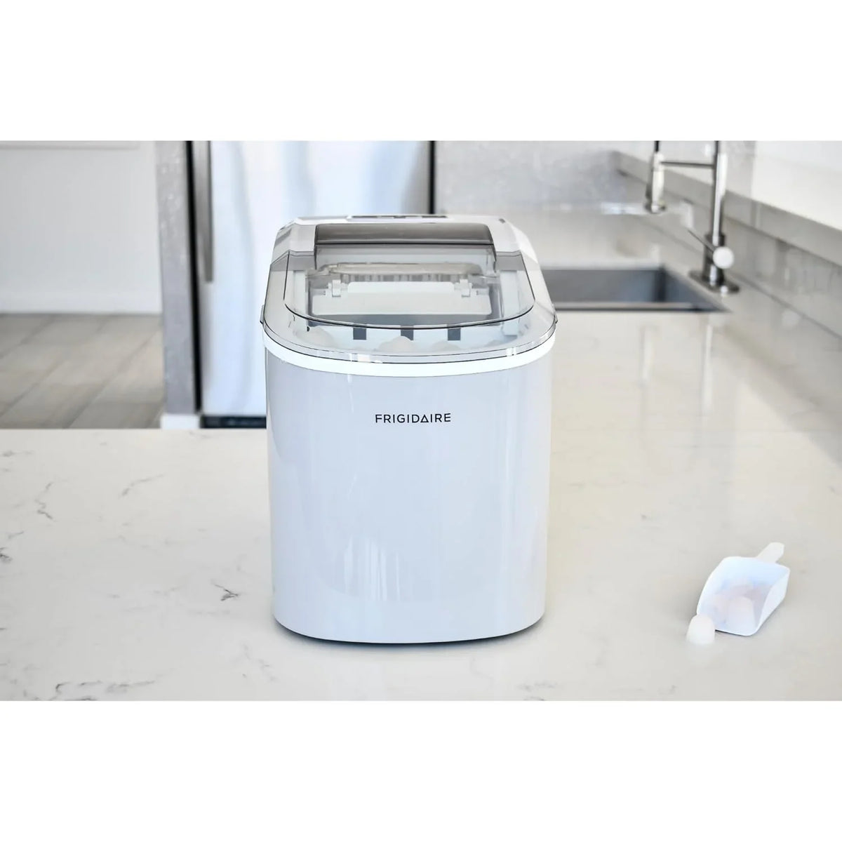 Frigidaire Countertop Ice Maker, 26 Pounds Per Day, Black