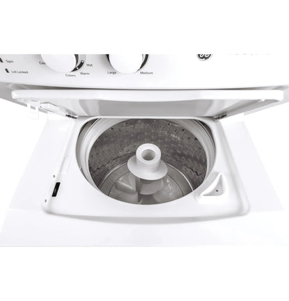 GE Unitized Spacemaker Washer 3.8 DOE cu. ft. With 5.9 cu. ft. Gas Dryer