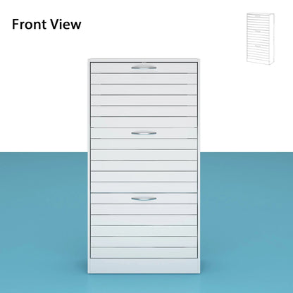 Modern Flip-Down Shoe Storage Cabinet