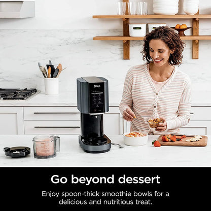 Ninja CREAMi 7-in-1 Ice Cream Maker With 16 oz Pint, Black - NC299AMZ