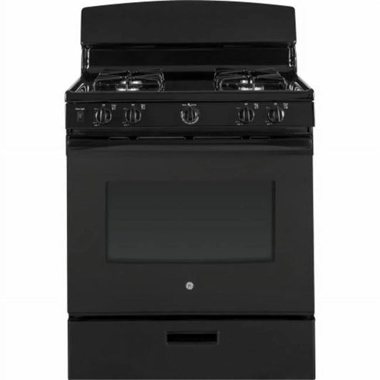 Natural Gas Freestanding Range - Black