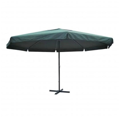 vidaXL Garden Parasol, Azure Blue Polyester With PA Coating, 196.9in x 118.1in