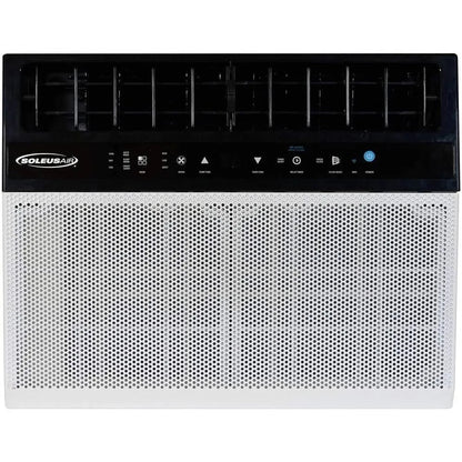 Soleus Air Hybrid Saddle Window Air Conditioner With WiFi, 8,000 BTU, White