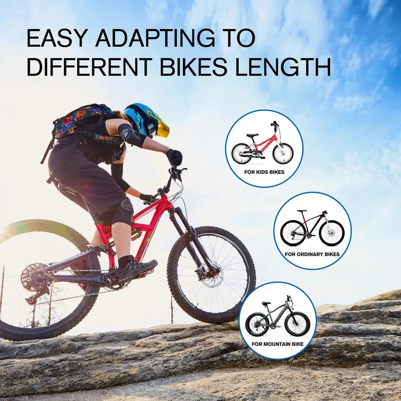 Young 2-Bike Hitch Mount Platform Rack, 200 lb Capacity, Fits 2 in Receiver