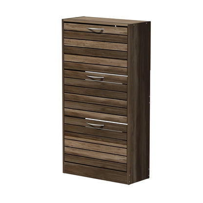 Modern Flip-Down Shoe Storage Cabinet