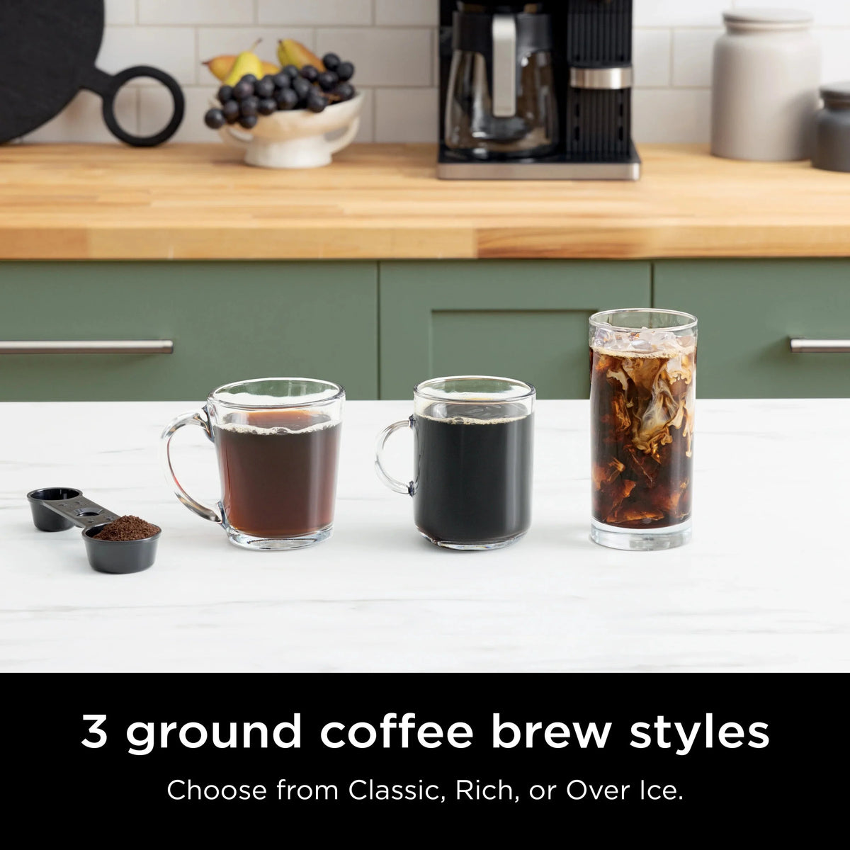 Ninja Espresso & Coffee Barista System, Single-Serve And 12-Cup Carafe, Nespresso Capsule Compatible - CFN601