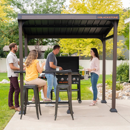 Blackstone Outdoor Griddle/Grill Pavilion, 5' x 8' - 6001