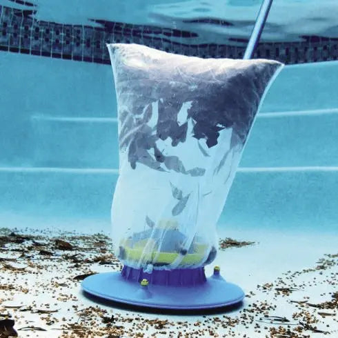 Poollux Handheld Pool Vacuum Cleaner With Suction Head And Mesh Bag