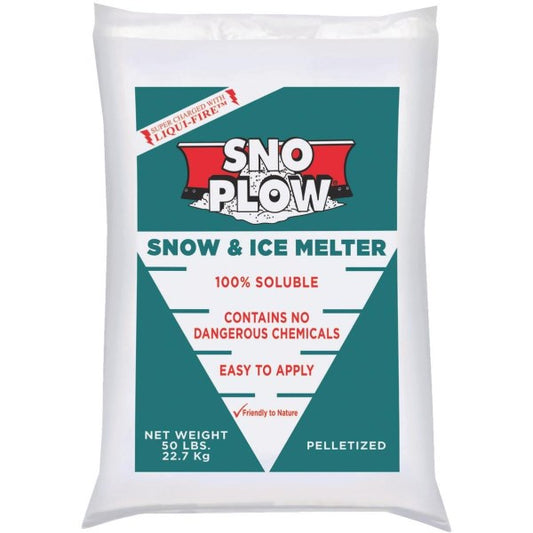 Sno Plow Ice Melt Pellets 50 Lb