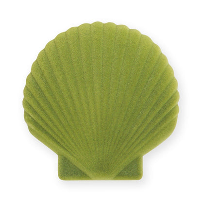 Venus Velvet Seashell Jewelry Box - Green