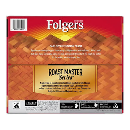Folgers 100% Colombian Medium Dark Roast Coffee K-Cups, 100 Count - Keurig Compatible