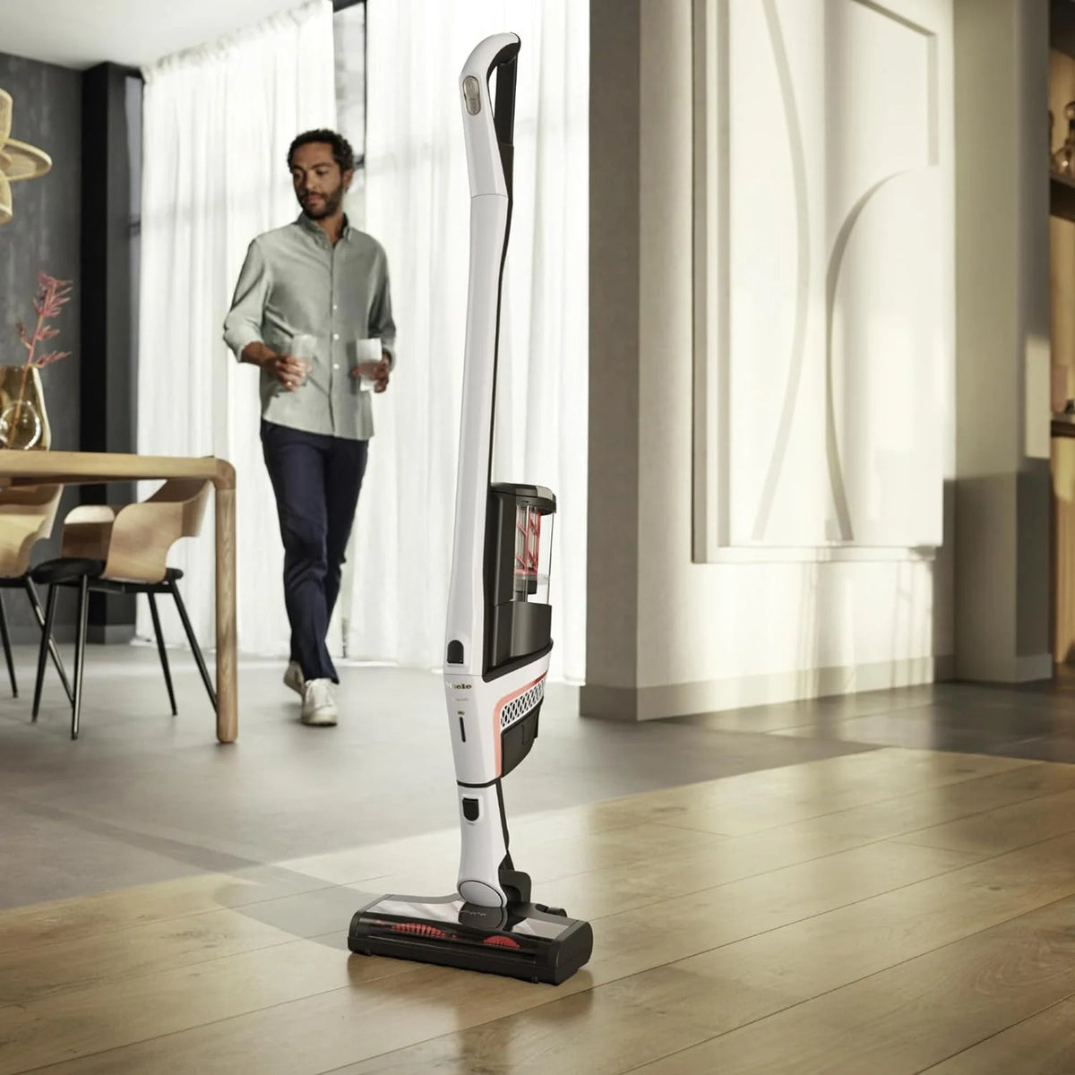 Miele Triflex HX1 Cat & Dog Cordless Bagless Stick Vacuum, Obsidian Black, 0.5 Liters - 11423900