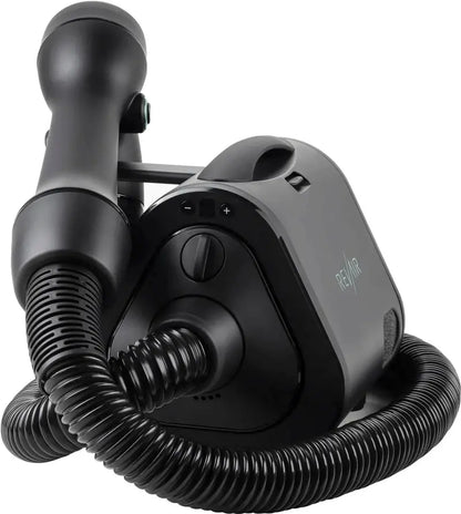 RevAir Reverse-Air Hair Dryer With Hair Clips - Black