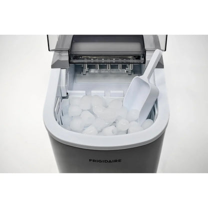 Frigidaire Countertop Ice Maker, 26 Pounds Per Day, Black