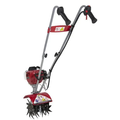 MANTIS Mini Tiller/Cultivator 25-cc 9-in Front-Tine Forward-Rotating Tiller - 7268