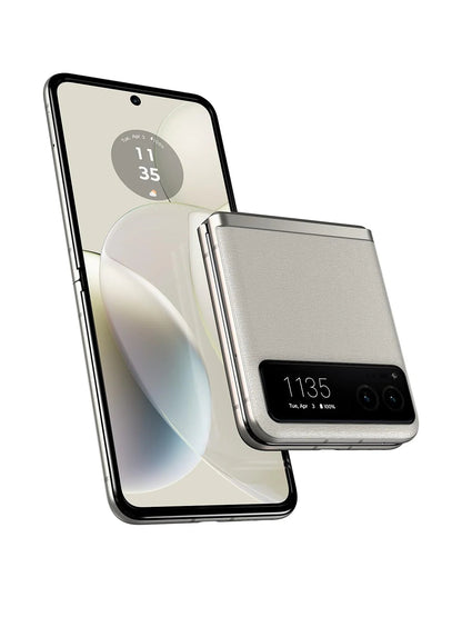 Motorola Razr 2023 Unlocked 8/128 6.9 inch 64MP/32MP Vanilla Cream - Motorola razr 2023