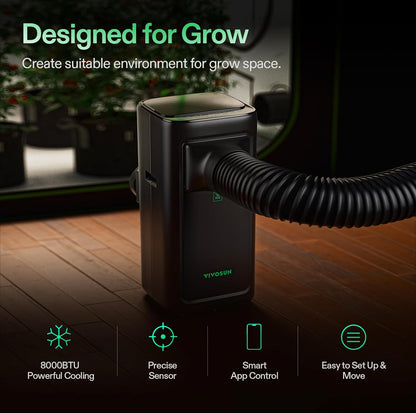 VIVOSUN Smart Air Conditioner 8000 BTU 4-in-1 - C08