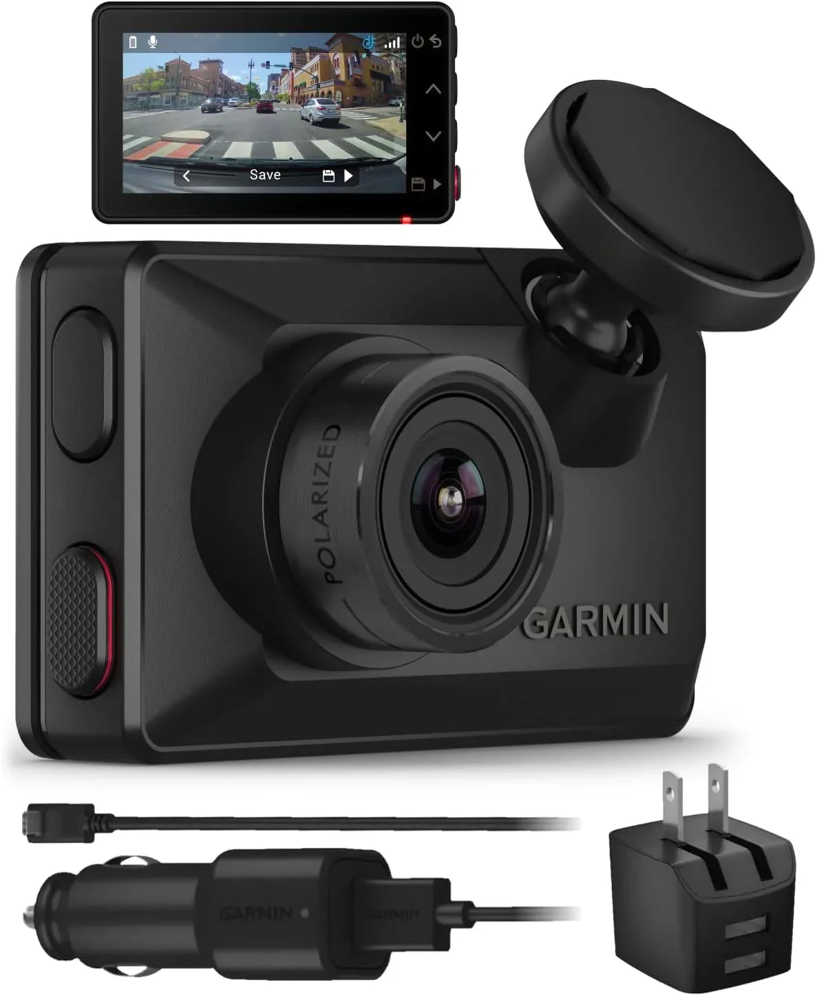 Garmin Dash Cam Mini 3 1080p 140-Degree With Power Bank