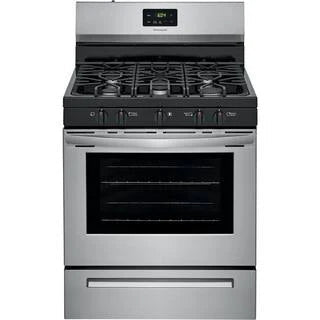 Frigidaire 30 in 5 Burner Freestanding Gas Range In Stainless Steel - FCRG3052AS