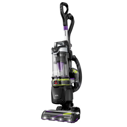 BISSELL PowerLifter Allergen Pet Rewind Upright Vacuum, Bagless, HEPA Filter, Black - 3404