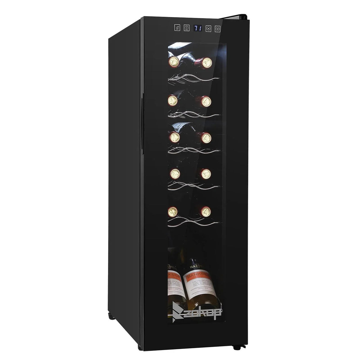 Ktaxon 18 Bottle Compressor Wine Cooler, 1.8 Cu.Ft, 52L - Freestanding