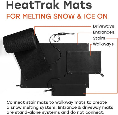 HeatTrak Heated Snow Melting Entrance Mat 24in x 36in