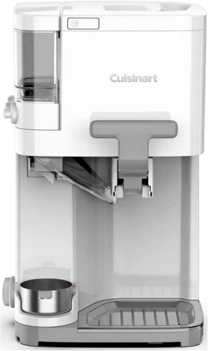 Cuisinart Soft Serve Ice Cream Maker, 1.5 Quarts, White - ICE-48