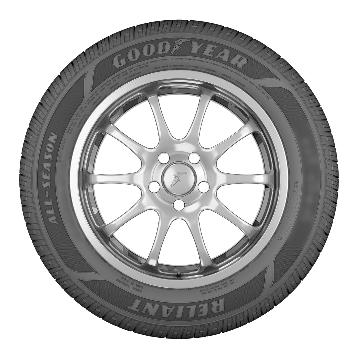 Goodyear Reliant All-Season Tire - 225/65R17 102H