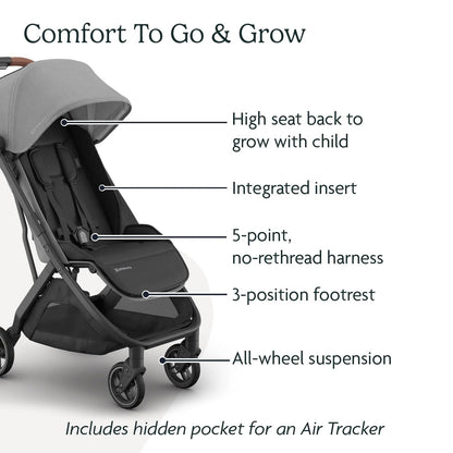 UPPAbaby Lightweight Travel Stroller, Greyson - Minu V3