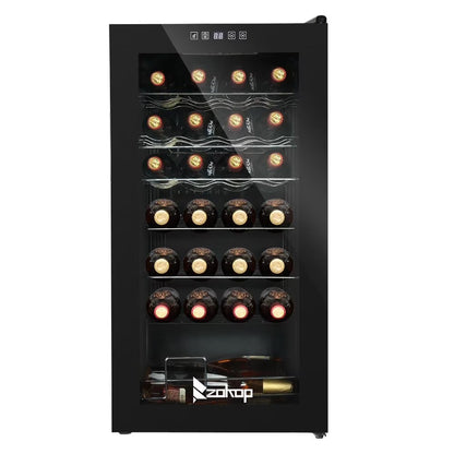 Ktaxon 18 Bottle Compressor Wine Cooler, 1.8 Cu.Ft, 52L - Freestanding
