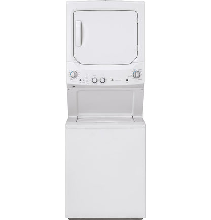 GE Unitized Spacemaker Washer 3.8 DOE cu. ft. With 5.9 cu. ft. Gas Dryer
