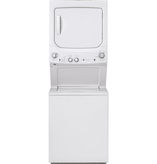 GE Unitized Spacemaker Washer 3.8 DOE cu. ft. With 5.9 cu. ft. Gas Dryer