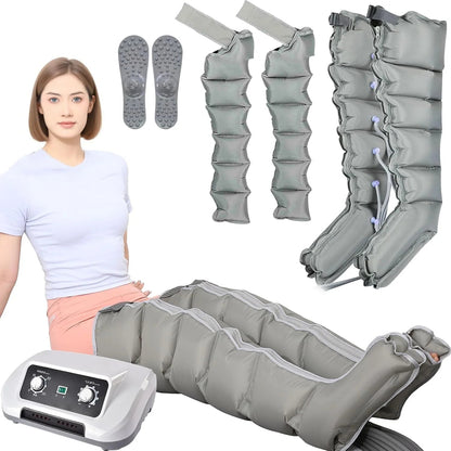 Generic 6-Chamber Compression Massage Boots For Legs, Abdomen And Arms - 1