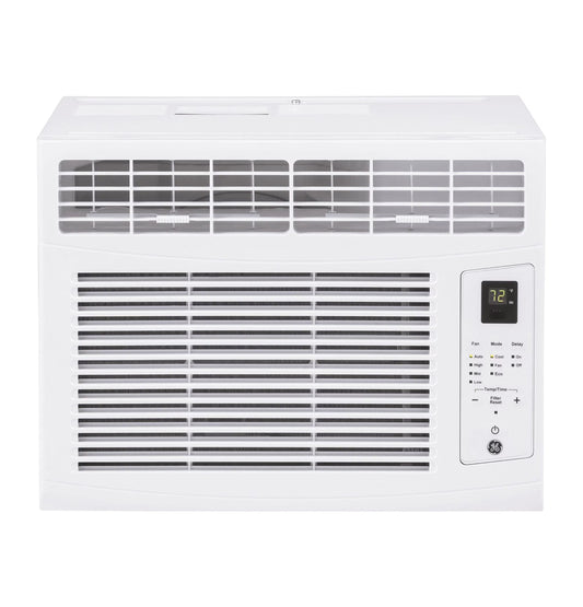 GE 6,000 BTU Electronic Window Air Conditioner For Rooms Up To 250 Sq Ft