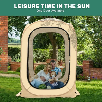 Lilypelle Instant Screen House 4.3' x 4.3' With Carry Bag