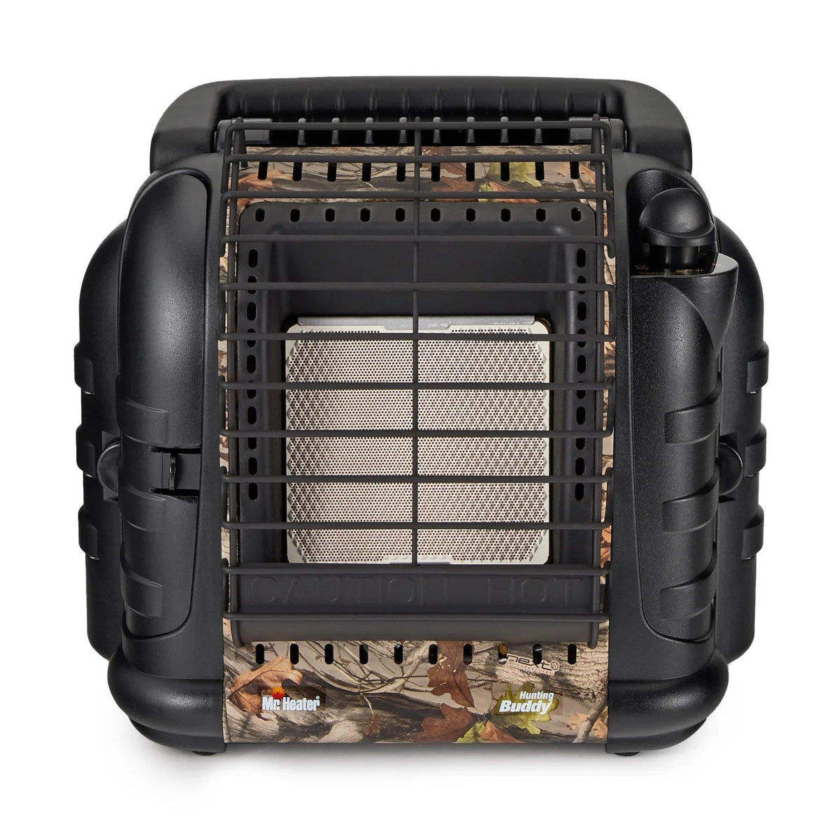 Portable Propane Heater, 12,000 BTU, 2 Heat Settings, ODS Safety Shut-Off, Camo