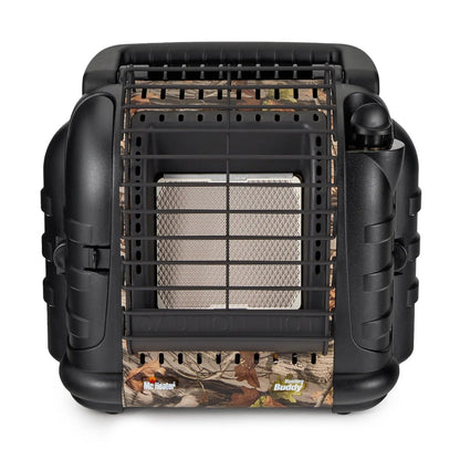 Portable Propane Heater, 12,000 BTU, 2 Heat Settings, ODS Safety Shut-Off, Camo