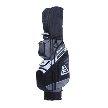 ASK ECHO Golf Cart Bag, 14-Compartment, Gray, Nylon - T-Lock