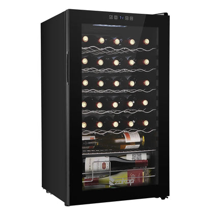 Ktaxon 18 Bottle Compressor Wine Cooler, 1.8 Cu.Ft, 52L - Freestanding