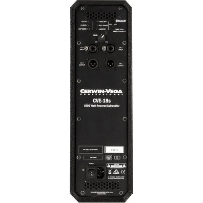 Cerwin Vega 18-Inch 1000 Watt Powered Subwoofer - CVE-18S
