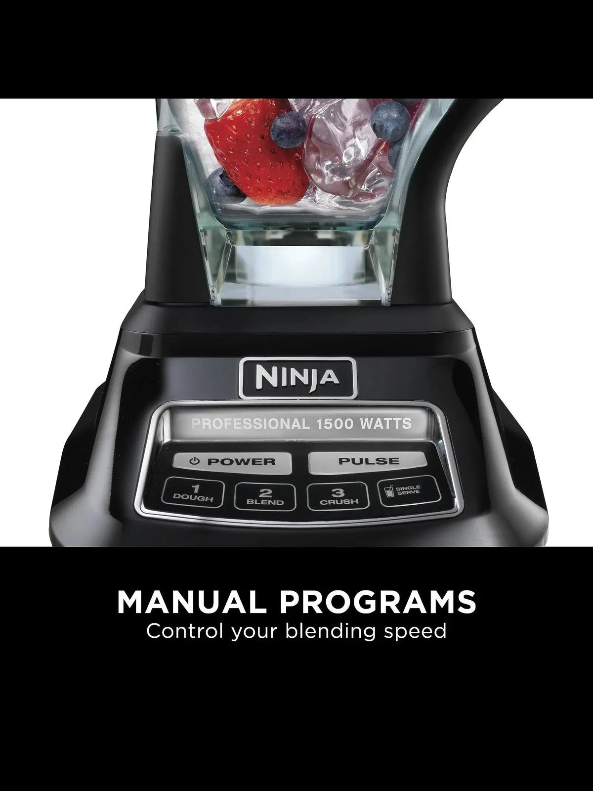 Ninja Mega Kitchen System 1500W With 72-oz Pitcher, 64-oz Processor Bowl And Two 16-oz Cups - BL770