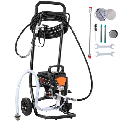 KFFKFF Stand Airless Paint Sprayer 950W 3000PSI With Cart - RP8628 plus