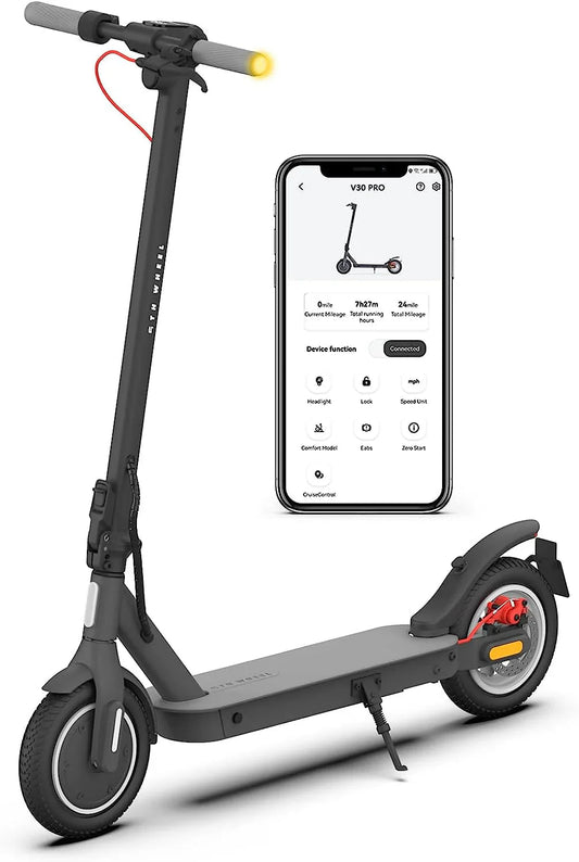 5TH WHEEL Foldable Electric Scooter With Turn Signals - V30Pro