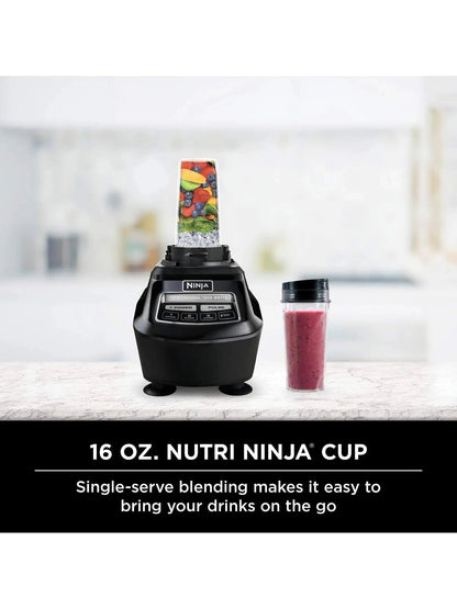 Ninja Mega Kitchen System 1500W With 72-oz Pitcher, 64-oz Processor Bowl And Two 16-oz Cups - BL770