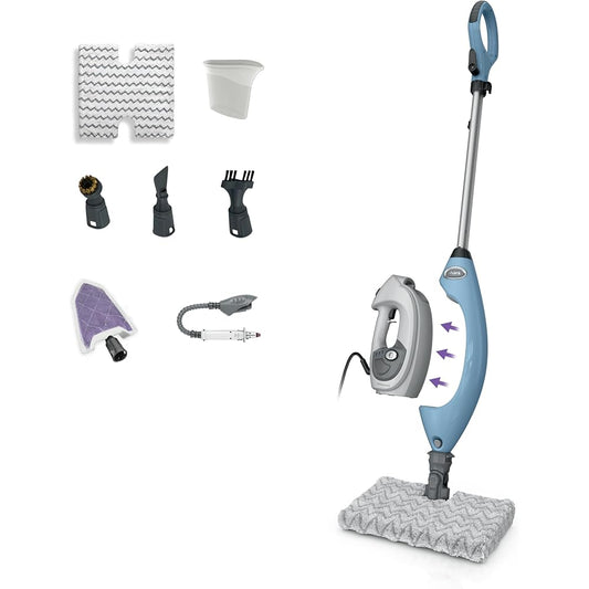 Shark Lift-Away 5-in-1 Detachable Handheld Steam Mop - Blueberry