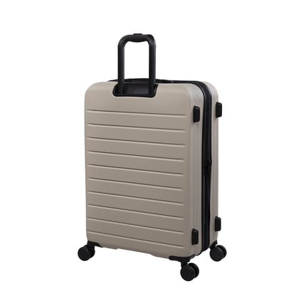 it luggage Legion 28 in Hardside Checked 8 Wheel Expandable Spinner Luggage, Asphalt Black