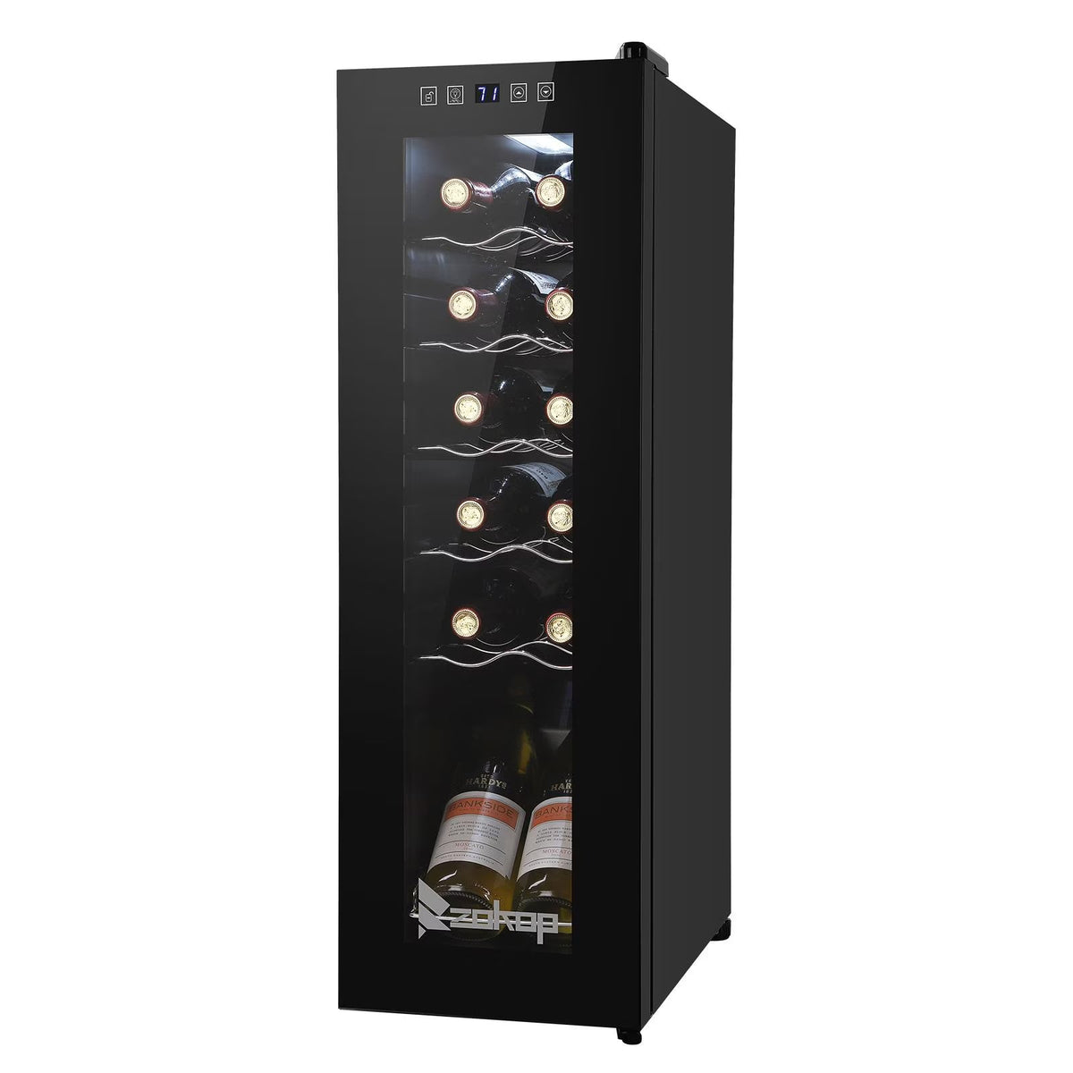 Ktaxon 18 Bottle Compressor Wine Cooler, 1.8 Cu.Ft, 52L - Freestanding