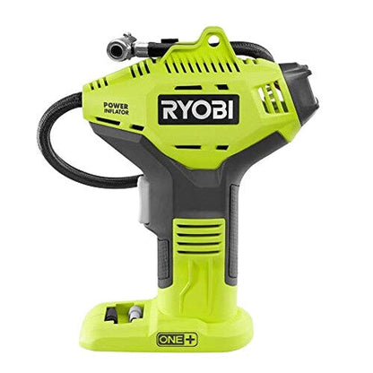 RYOBI ONE+ Cordless High Pressure Inflator With Digital Gauge And 18-Volt 4.0 Ah Battery - P737D